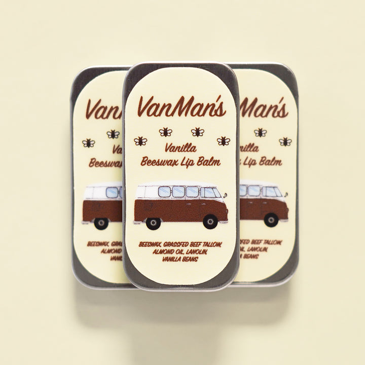 Beeswax Lip Balm - Vanilla - Tin