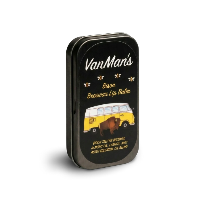 Beeswax Lip Balm - Bison - Tin