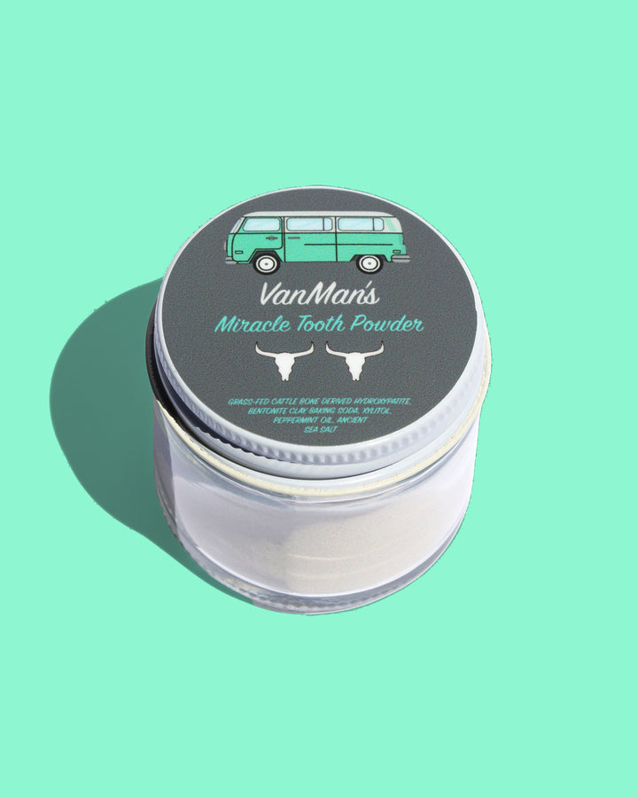 Miracle Tooth Powder - Mint-Bone 2 oz