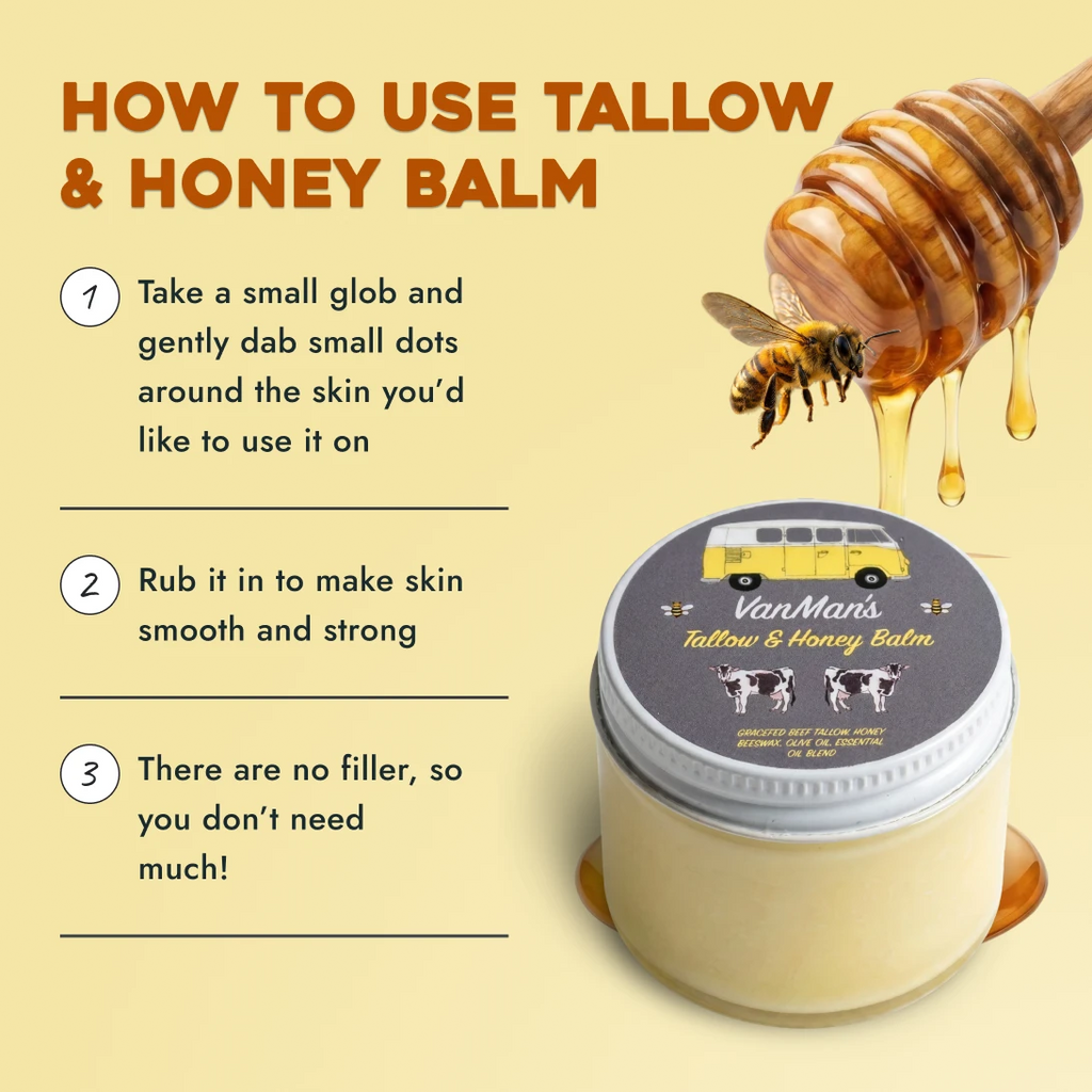 VanMan Tallow & Honey Balm (Classic) gallery 2