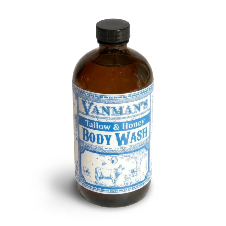 Tallow & Honey Body Wash 16 oz - Vanilla