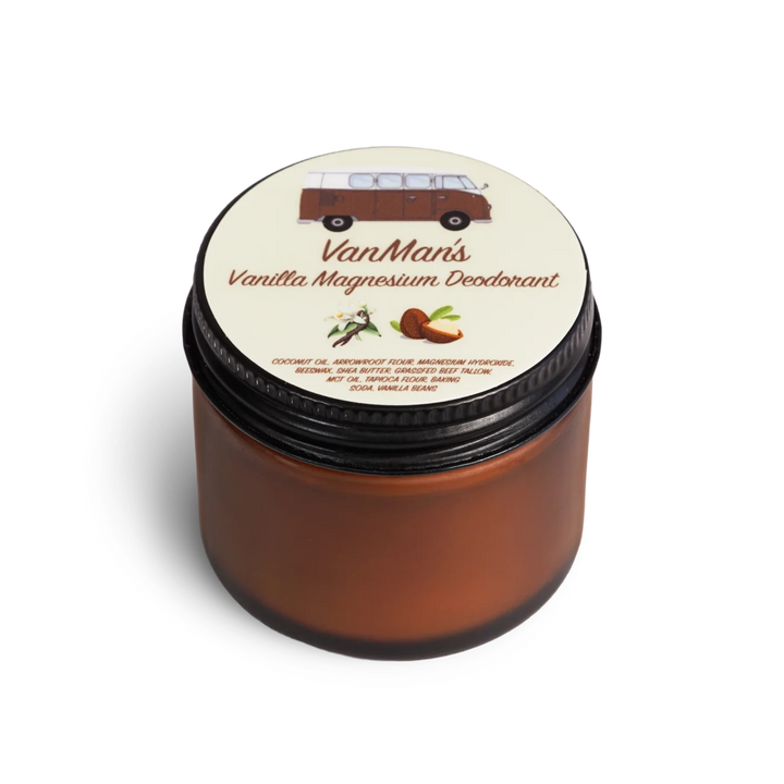 Vanilla Magnesium Deodorant 2 oz - Jar