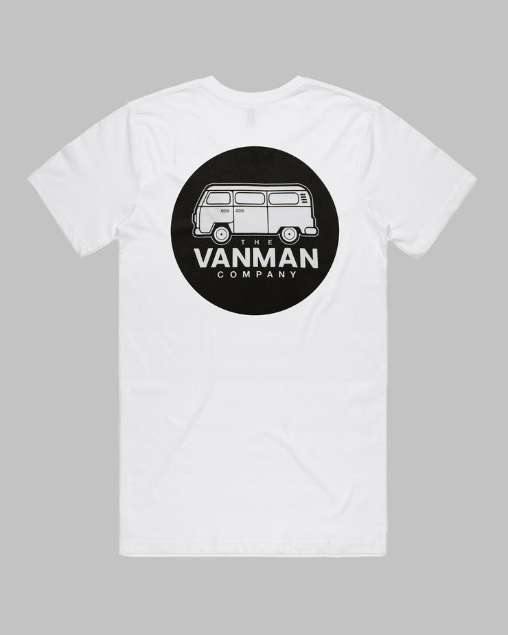 100% cotton t shirt with Vanman&