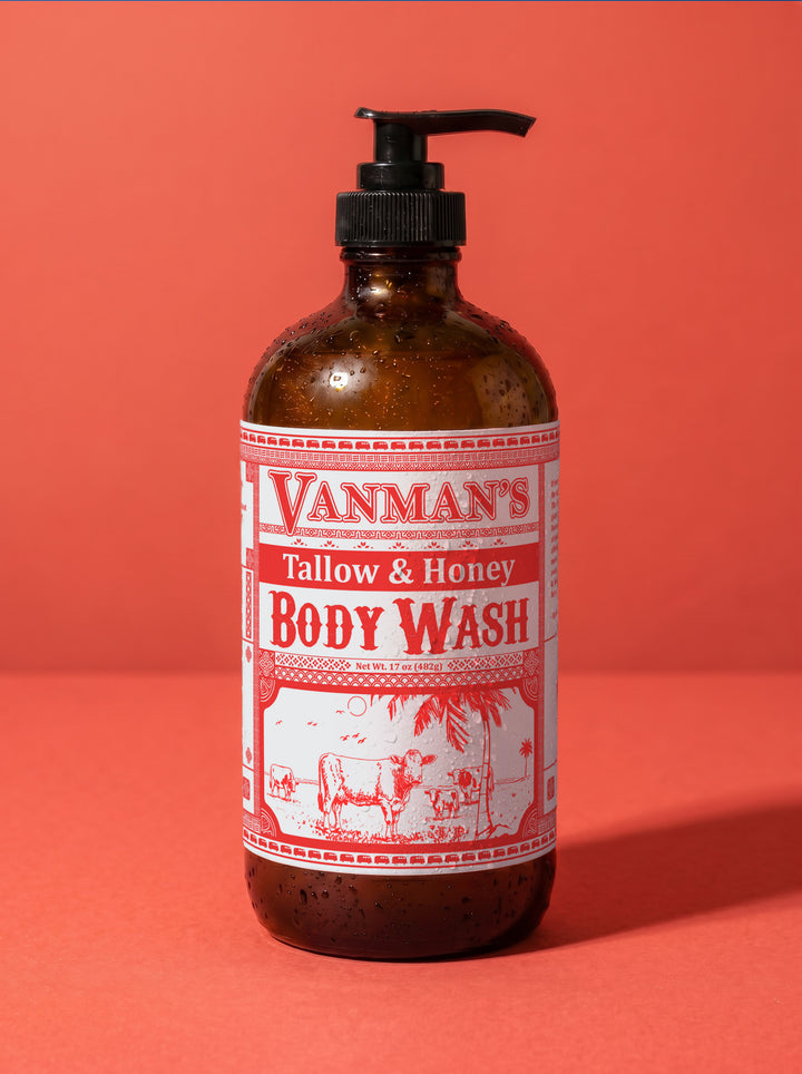 Tallow & Honey Body Wash 16 oz - Grapefruit