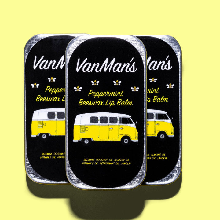 Beeswax Lip Balm - Peppermint - Tin
