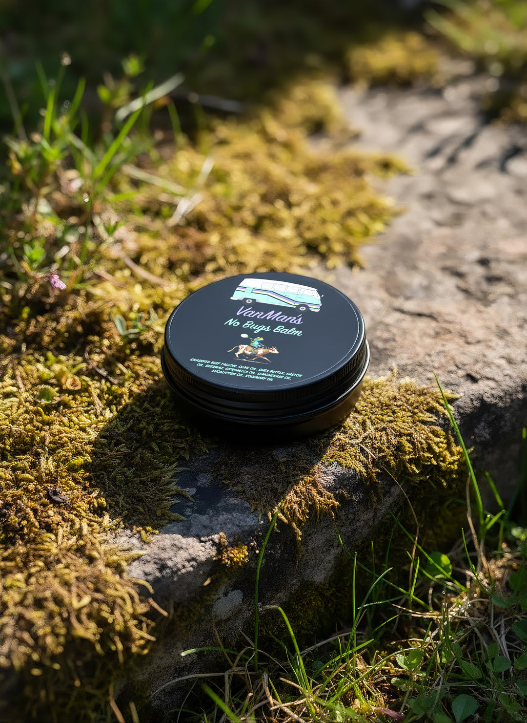 Vanman's No Bugs Balm – Natural Mosquito Repellent Skincare – VanMan