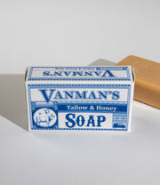*New* VanMan's Tallow & Honey Soap