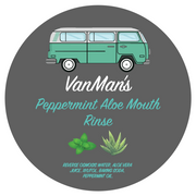 VanMan's Peppermint Aloe Mouth Rinse - 8 oz