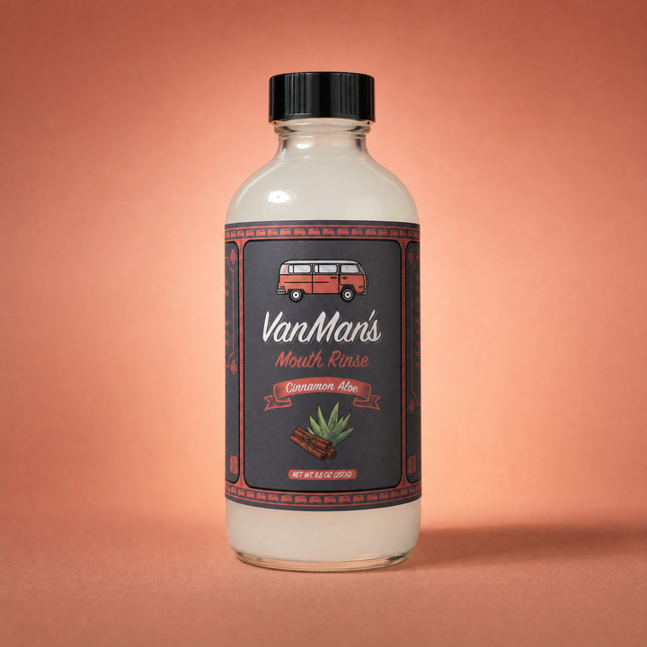 Cinnamon Aloe Mouth Rinse 8 oz