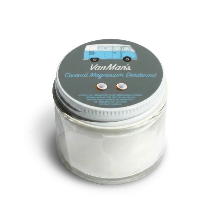 Coconut Magnesium Deodorant 2 oz - Rosemary & Grapefruit - Jar