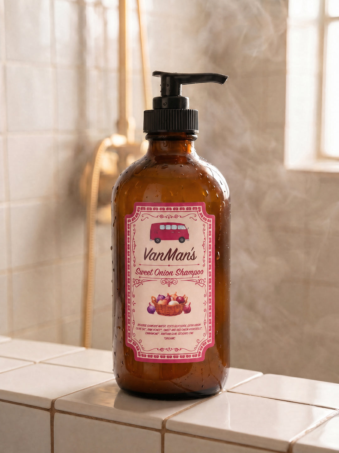 New* VanMan's Sweet Onion Shampoo - 8 oz