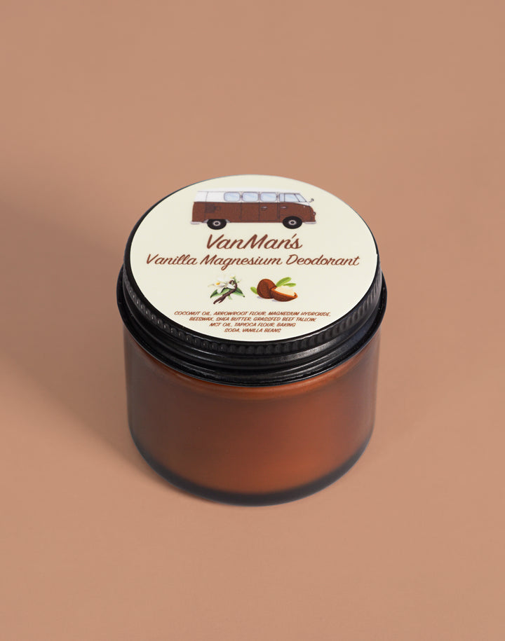 Vanilla Magnesium Deodorant 2 oz - Jar