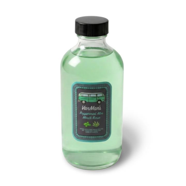 Peppermint Aloe Mouth Rinse 8 oz