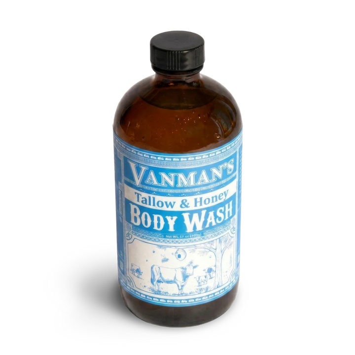 Tallow & Honey Body Wash 16 oz - No Scent