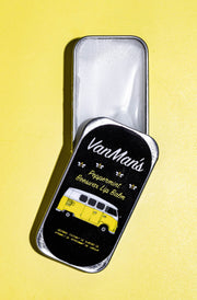 beeswax peppermint organic lip balm