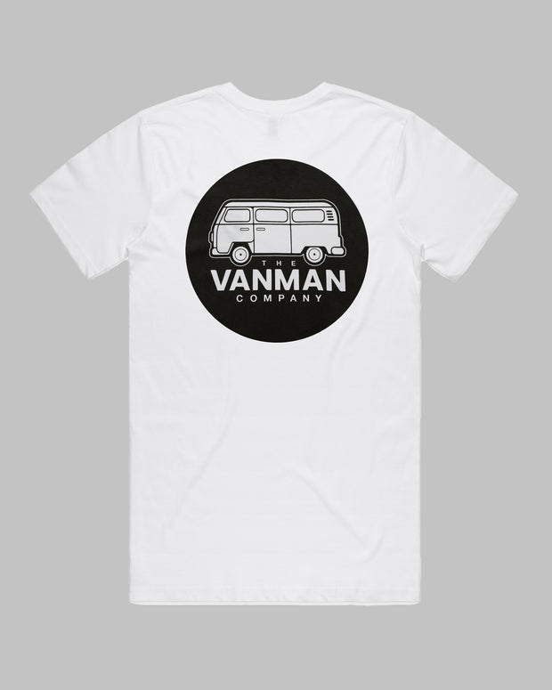 100% cotton t shirt with Vanman&