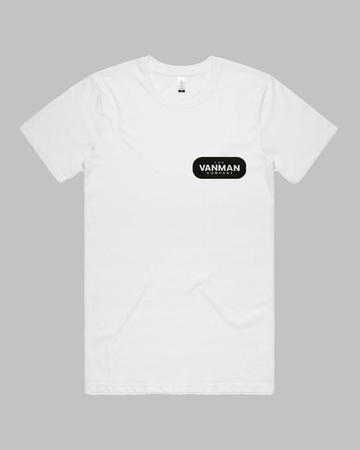 100% cotton t shirt with Vanman&